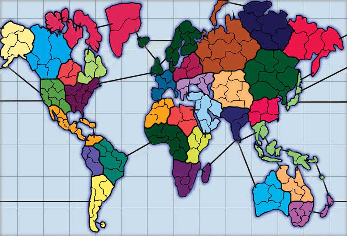 the map